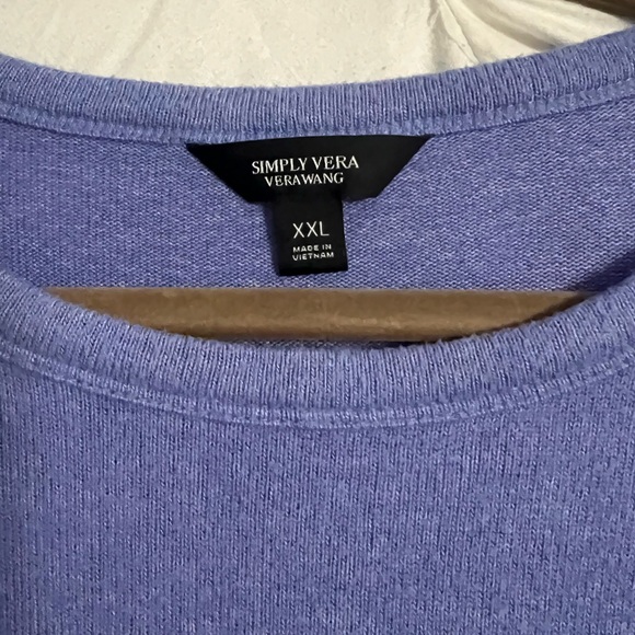 Simply Vera Vera Wang Sweaters - Blue sweater XXL Simply Vera by Vera Wang